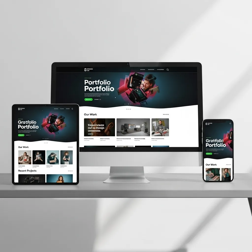 website design for portfolio