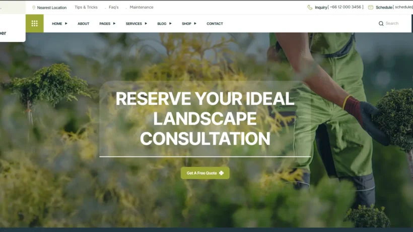 Case Study: Website Design, Development & SEO for LawnShaper Landscaping
