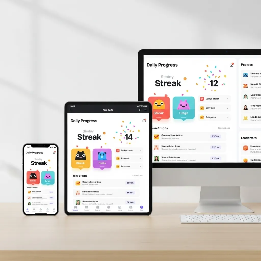gamified productivity habit tracker
