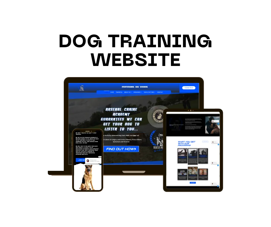 Dog Training Website