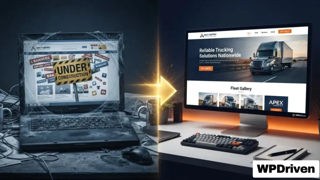 Trucking & Logistics Web Design: Build a Site That Hauls in Freight (2026)