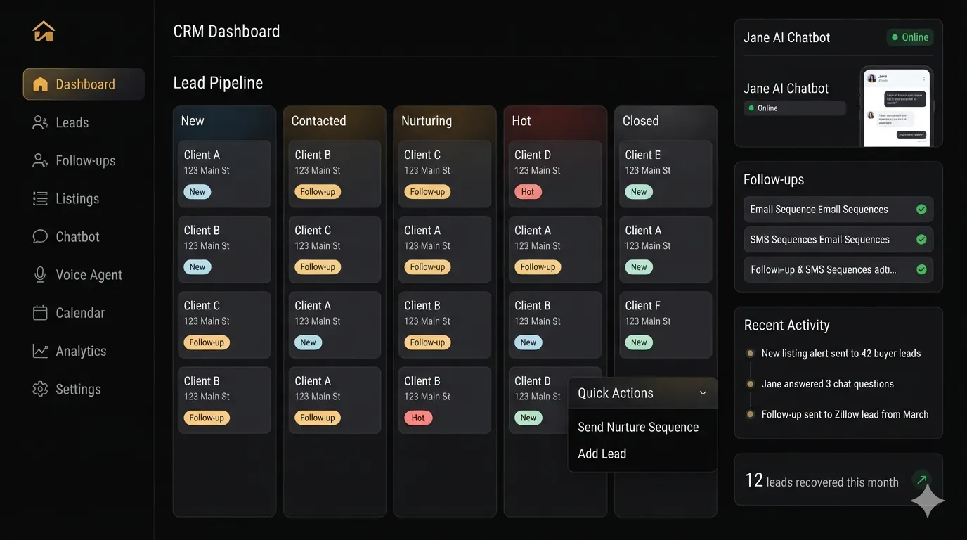 Agent OS Dashboard Preview
