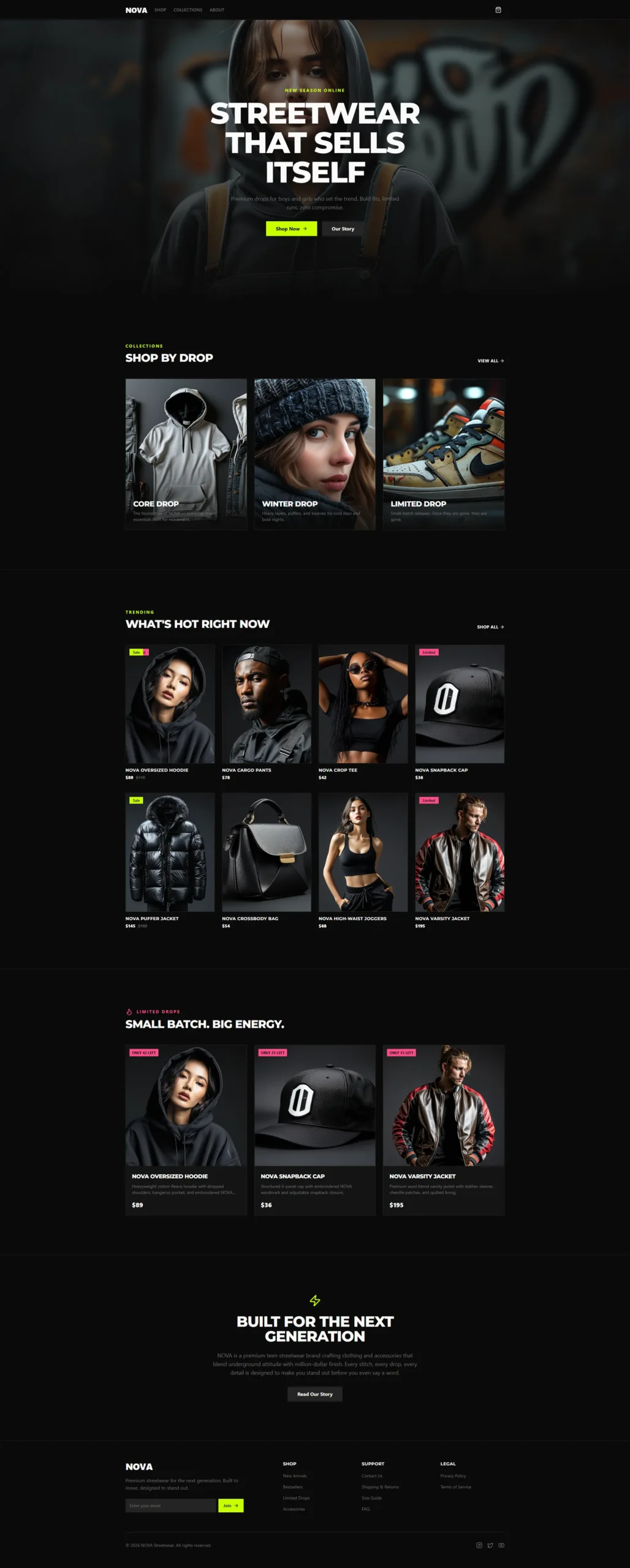 Nova Premium Shopify Store